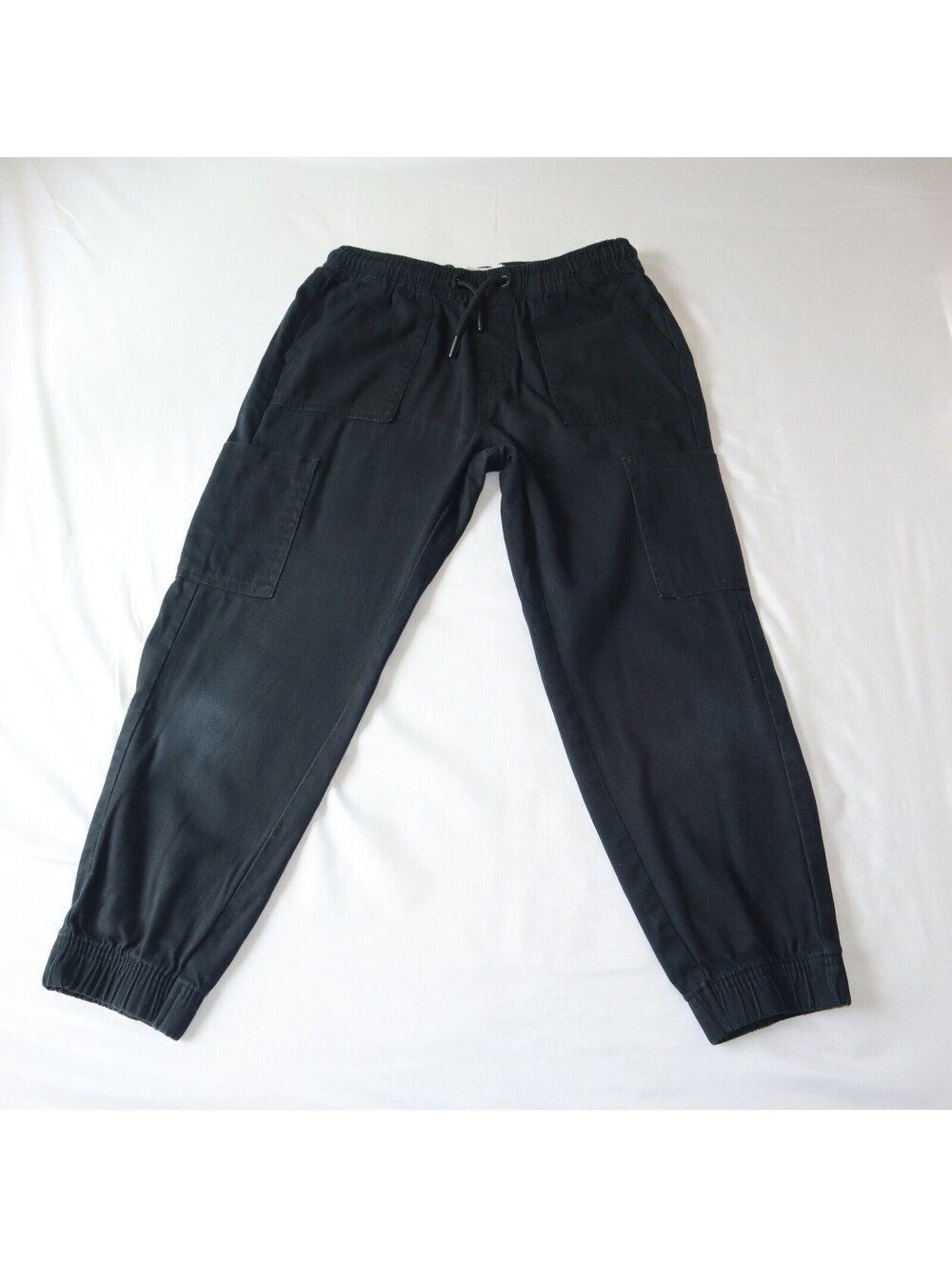 Tresles Boys Cargo Pants Size M Black